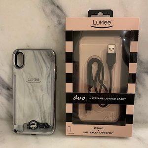 Lumee IPhone XS Max Case Mirror with Lights